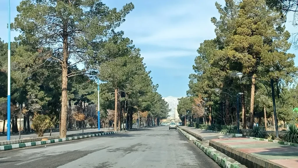 بوستان هشت شهریور - در سمنان کجاست